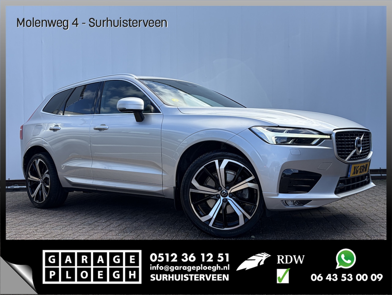 Volvo XC60 - 2.0 D4 Inscription R-Design Adapt.Cruise Apple Carplay Voll.Onderhouden - AutoWereld.nl