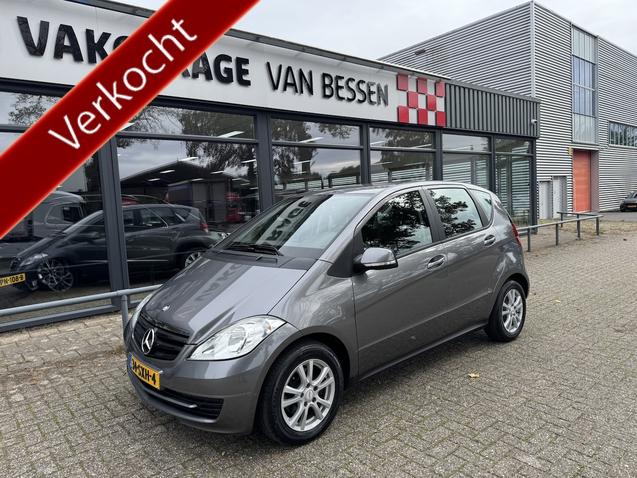 Mercedes-Benz A-klasse - 160 Business Class AUTOMAAT-AIRCO-HOGE ZIT - AutoWereld.nl