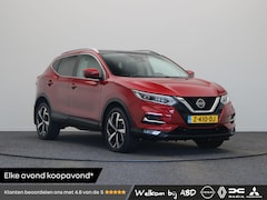 Nissan Qashqai - 1.3 DIG-T N-Tec | Trekhaak 1500KG | Rondomzicht camera | Panoramadak | Stoel en voorruitve