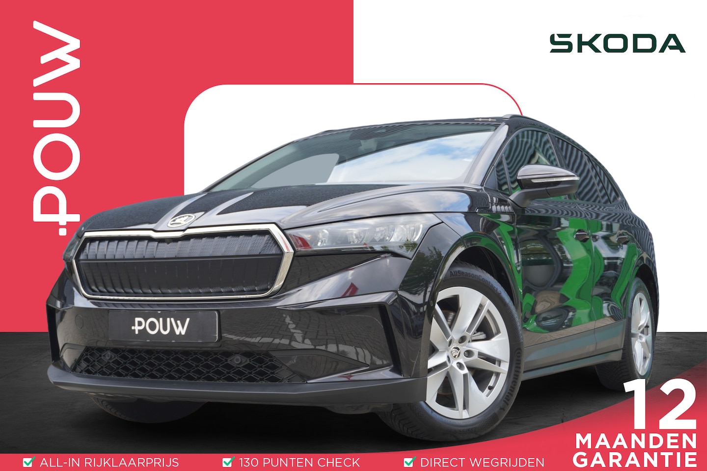 Skoda Enyaq iV - 60 180pk | SmartLink | Cruise Control | Climate Control | PDC Achter - AutoWereld.nl