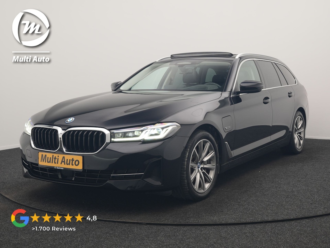 BMW 5-serie Touring - 530e xDrive Business Edition Plus 293pk Dealer O.H. | Panodak | Adaptive Cruise | Head Up - AutoWereld.nl
