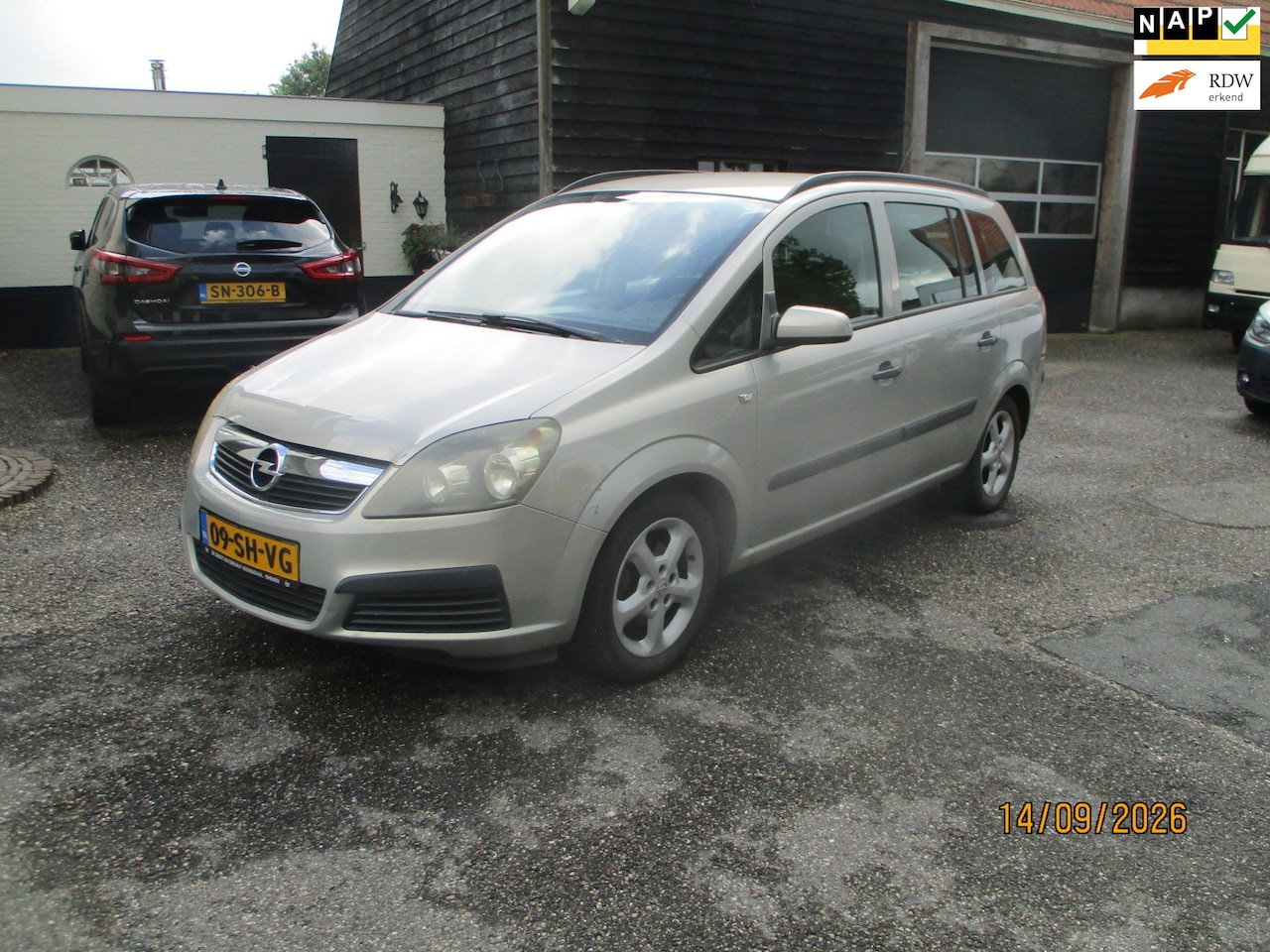 Opel Zafira - 1.6 Business 7 Persoons uitv. Rijdt goed. 2006 - AutoWereld.nl