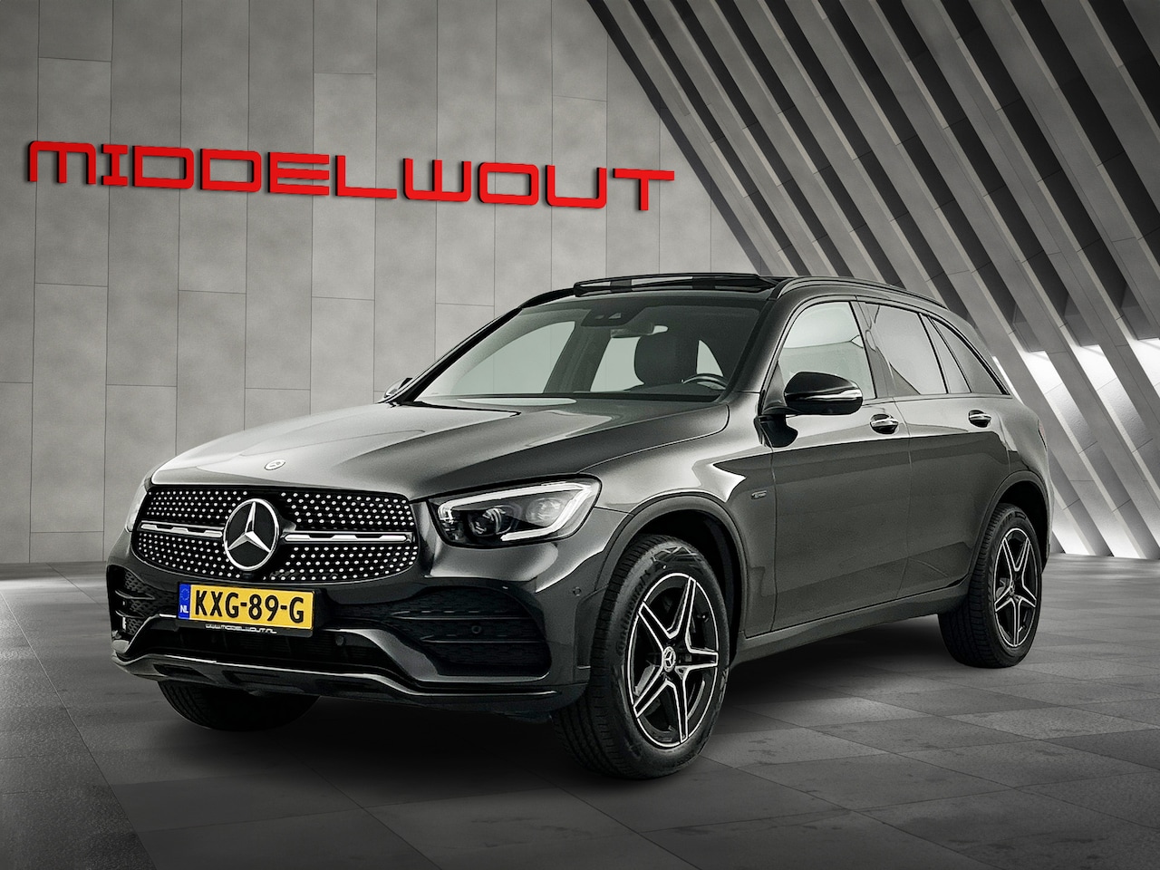Mercedes-Benz GLC-klasse - 300e 4MATIC AMG/Panodak/ACC/Burmester/carplay - AutoWereld.nl