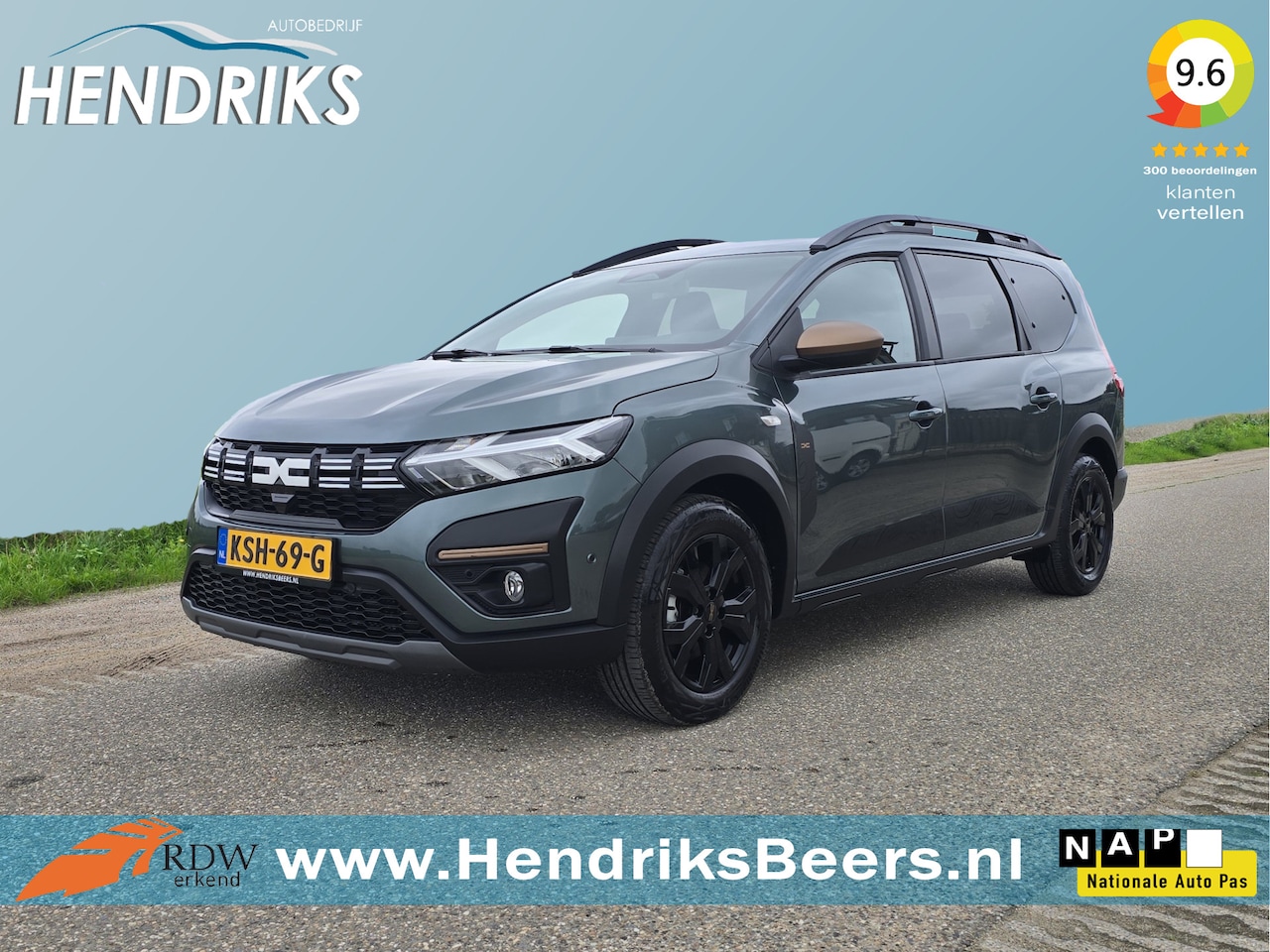 Dacia Jogger - 1.6 Hybrid Extreme 7p. - 140 Pk - Navi - ParkeerCamera - AutoWereld.nl