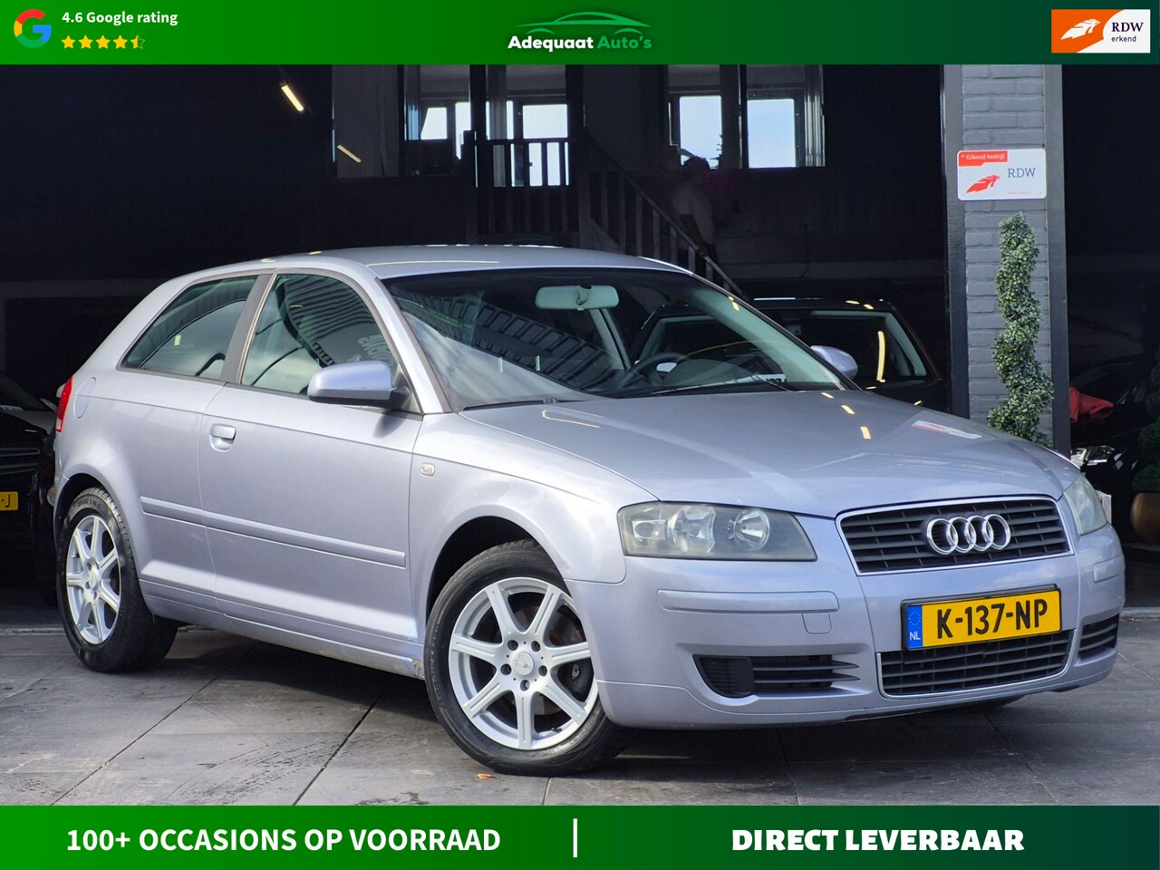 Audi A3 - 1.6 Attraction Pro Line|Airco|El.Ramen|AUX|USB|APK - AutoWereld.nl