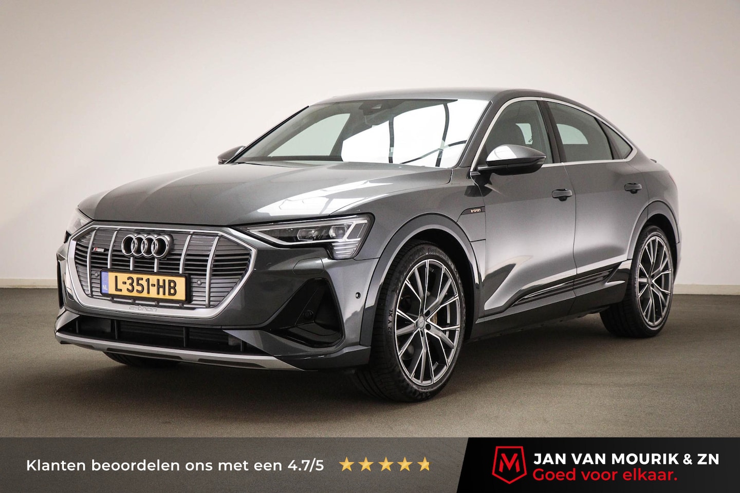 Audi e-tron Sportback - 50 quattro Business edition 71 kWh | GELUIDISOLEREND GLAS | DRAADLOZE LADER | B&O | STOELV - AutoWereld.nl