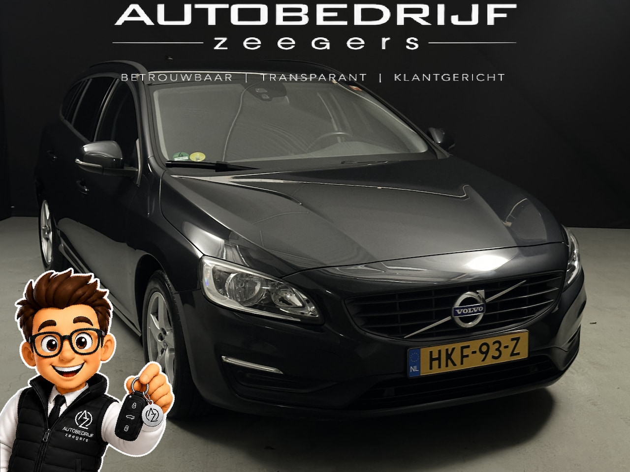 Volvo V60 - 2.0 D2 Polar+ *Diesel*Full Options*Zeer goed Onderhouden* - AutoWereld.nl