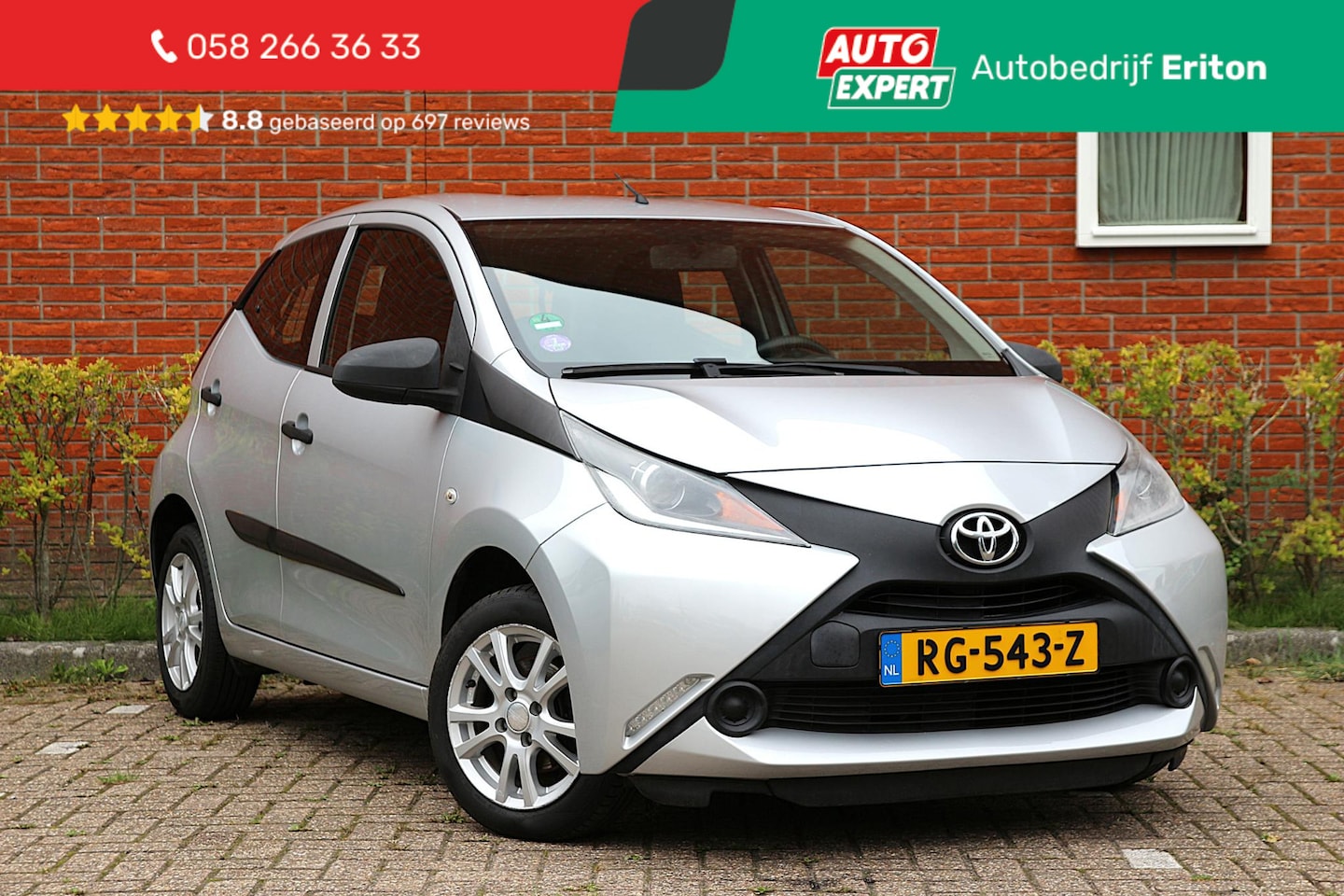 Toyota Aygo - 1.0 VVT-i 69pk x-now | NL-auto | 5 deuren | Airco | Centr. deurvergr. | Elek. ramen | Lich - AutoWereld.nl