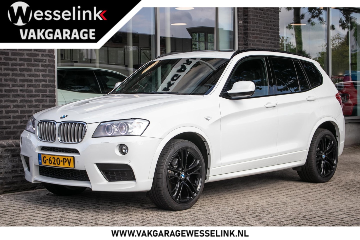 BMW X3 - xDrive28i High Executive M-sport - Schuif/kanteldak | Ond. hist. | Nav | Stoelverw. | ond. - AutoWereld.nl