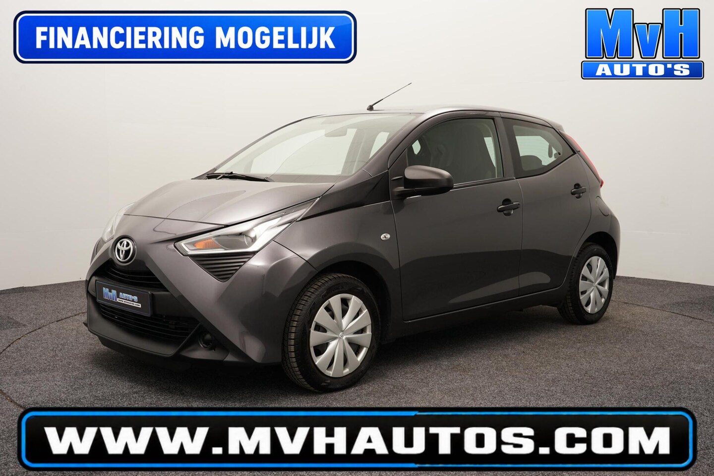 Toyota Aygo - 1.0 VVT-i x-fun|AIRCO|BLUETOOTH|ORG.NL|LED|DAB - AutoWereld.nl