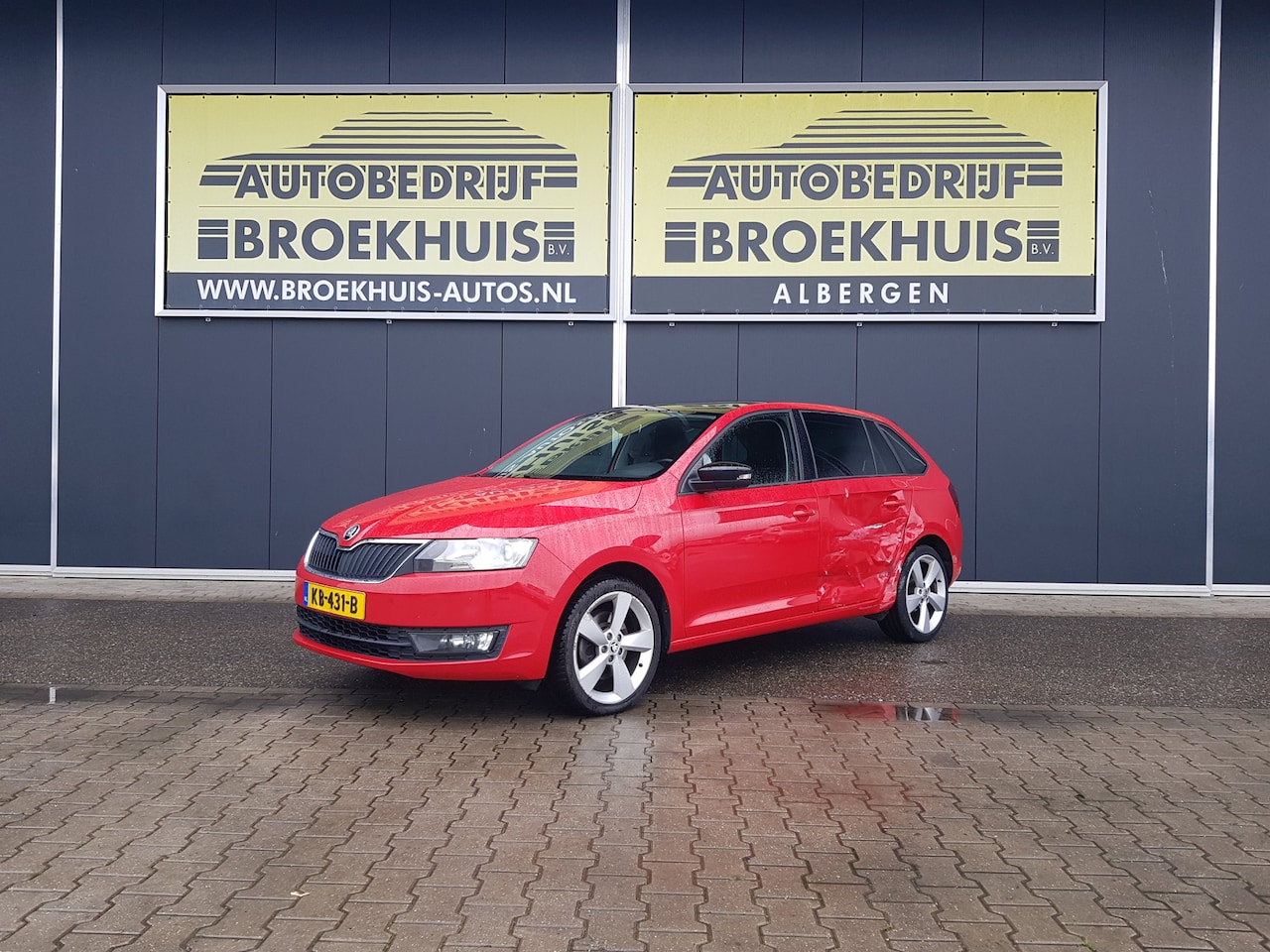 Skoda Rapid Spaceback - 1.2 TSI Greentech Style 1.2 TSI Greentech Style - AutoWereld.nl