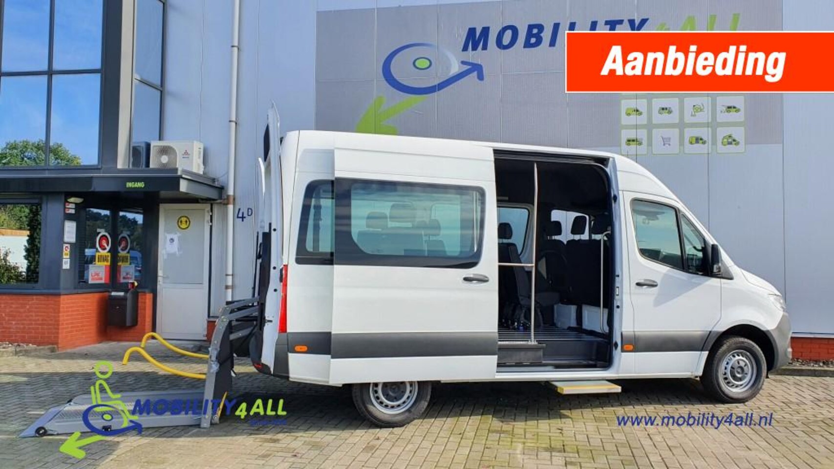 Mercedes-Benz Sprinter - Gebruikte Rolstoelbus  Incl- BPM - AutoWereld.nl