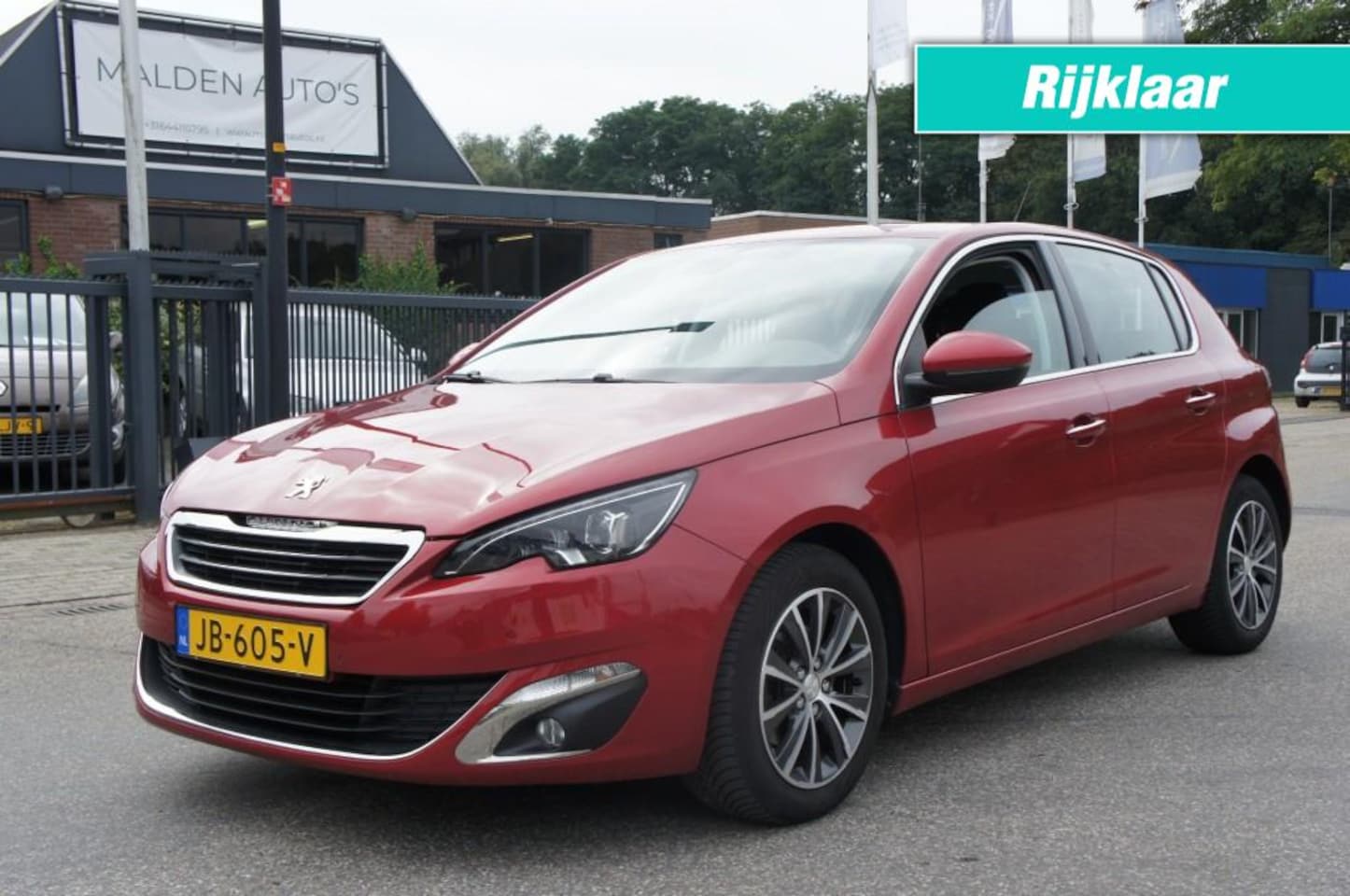 Peugeot 308 - 1.2 PURETECH ALLURE NAVI/CRUISE/KEYLESS/CAMERA/PDC VOLLEDIG DEALER ONDERHOUDEN - AutoWereld.nl