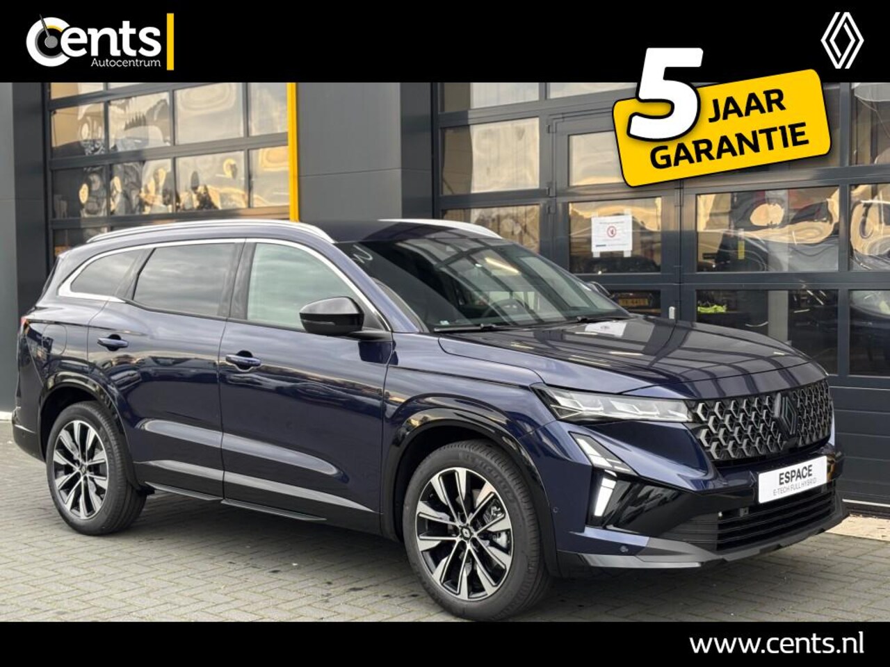 Renault Espace - Techno Full Hybrid E-Tech 200 - 7 Zits Pack Solid Camera - AutoWereld.nl