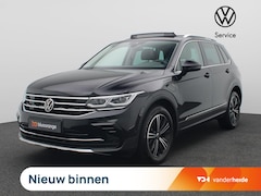 Volkswagen Tiguan - 1.4 TSI eHybrid Elegance 245PK DSG Panoramadak, Leder, Memorystoel, Keyless, 18" LM Velgen