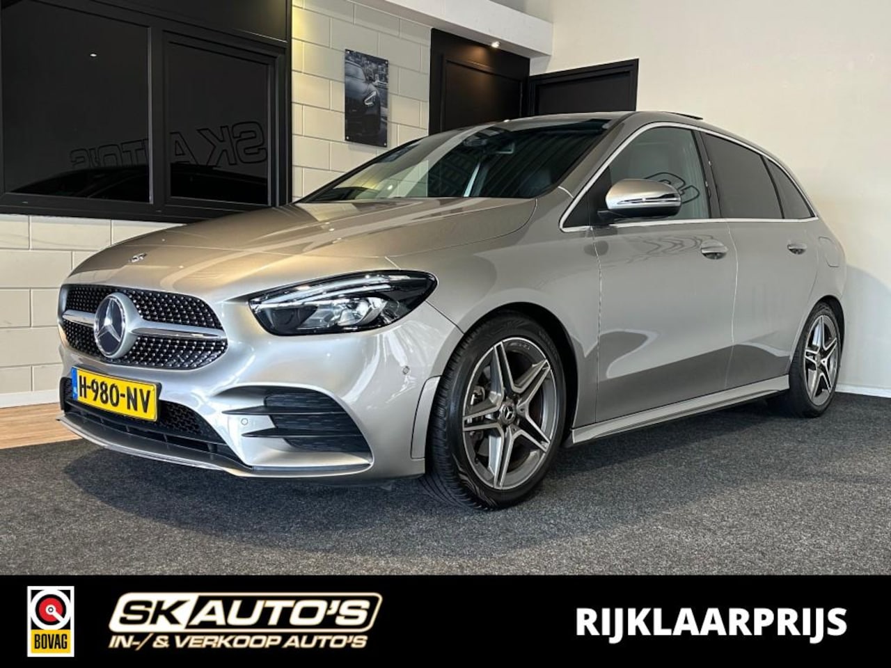 Mercedes-Benz B-klasse - 200 BUS. SOL. AMG l NAP l PANORAMA l STOELVERW l CRUISE l AUTOMAAT l - AutoWereld.nl