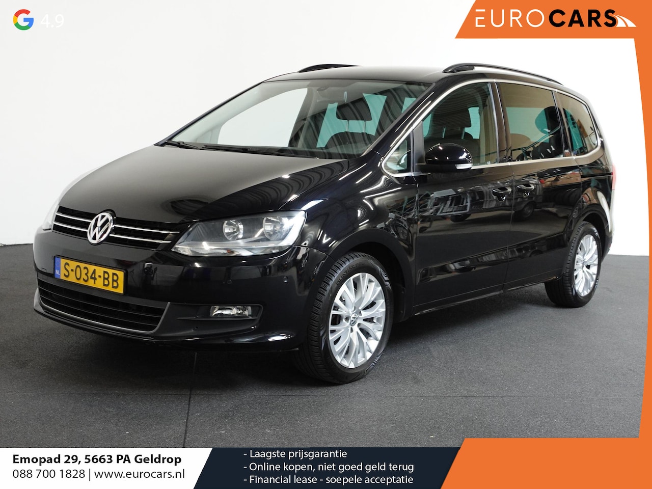 Volkswagen Sharan - 1.4 TSI Trendline 7PERSOONS 150PK Navigatie Cruise control Stoelverwarming Climate Control - AutoWereld.nl