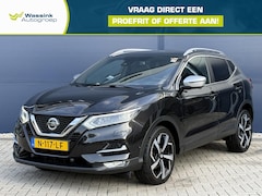 Nissan Qashqai - 1.3 DIG-T Tekna + | Navigatie | Camera | Panoramadak | Bose | Trekhaak | Memory | Stoelver