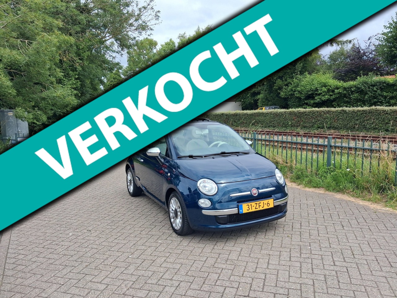 Fiat 500 - 0.9 TwinAir Lounge AUTOMAAT panorama dak airco ALLINPRIJS - AutoWereld.nl