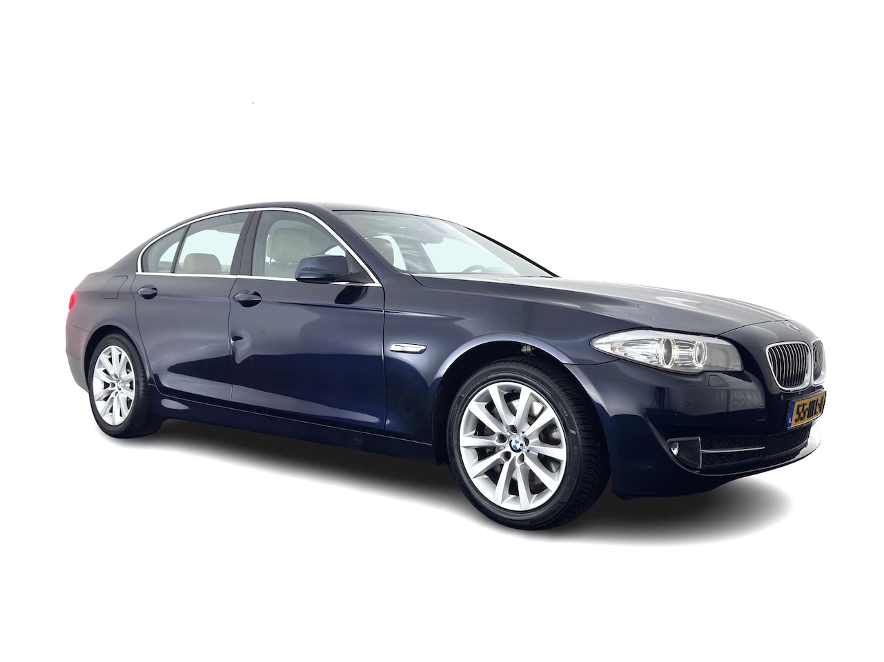 BMW 5-serie - 528i Executive *AUT | HEATED-COMFORTSEATS | NAVI | ECC | PDC | CRUISE | 18''ALU* - AutoWereld.nl