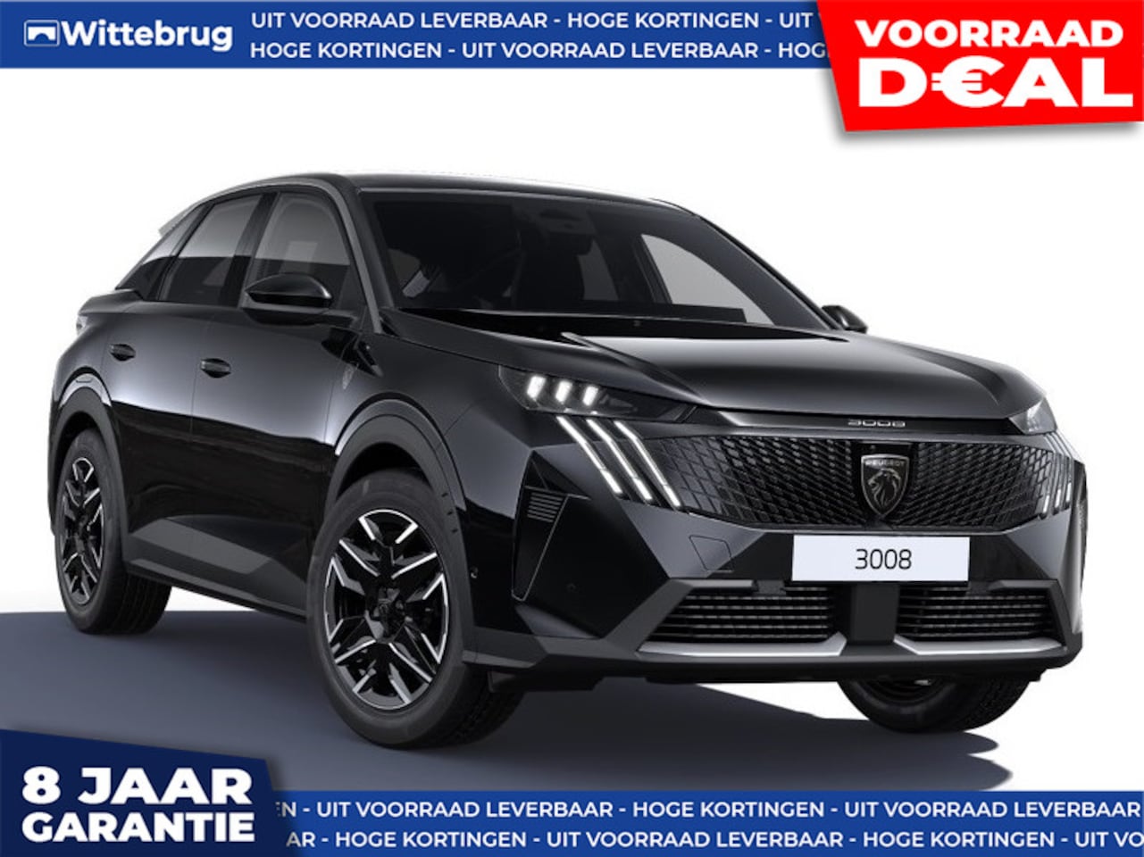 Peugeot 3008 - 1.2 Hybrid 145 GT DIRECT RIJDEN - RIJKLAAR - VISION PACK - 8 JAAR GARANTIE - AutoWereld.nl