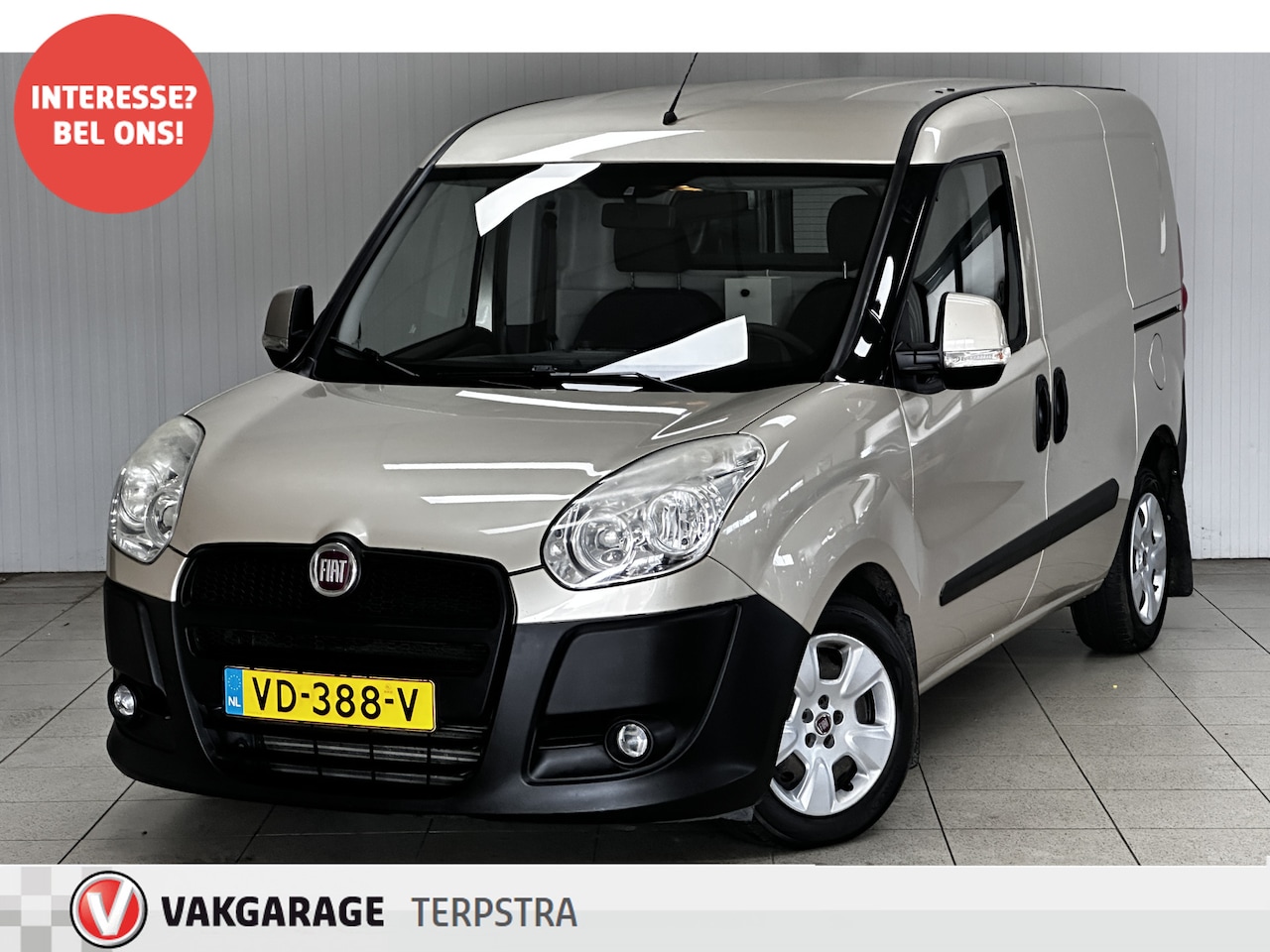 Fiat Doblò Cargo - 1.6 MultiJet SX/ D-Riem Verv 210.000KM!/ Airco/ Trekhaak/ Cruise/ Elek.Pakket/ Radio-CD/ M - AutoWereld.nl
