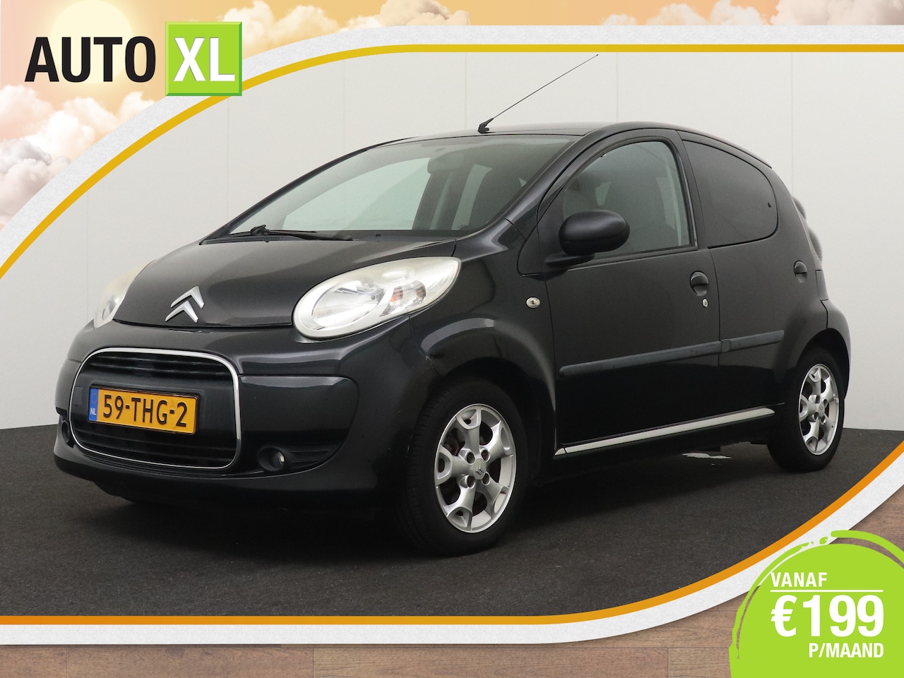 Citroën C1 - 1.0 Aut. Exclusive Airco Elek. Ramen LMV - AutoWereld.nl