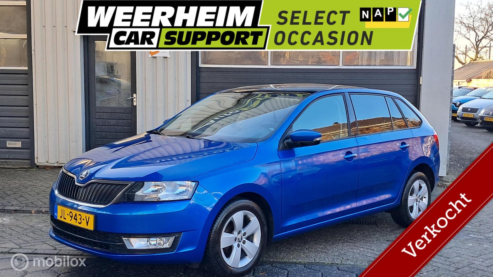 Skoda Rapid - 1.2 TSI Greentech JOY Pano|Cruise|NAV - AutoWereld.nl