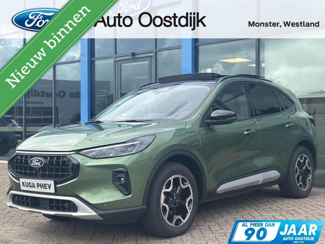 Ford Kuga - 2.5 PHEV Active X 243PK Afn. Trekhaak Panodak Winterpack Matrix-LED 360-Camera B&O AGR-Sto - AutoWereld.nl