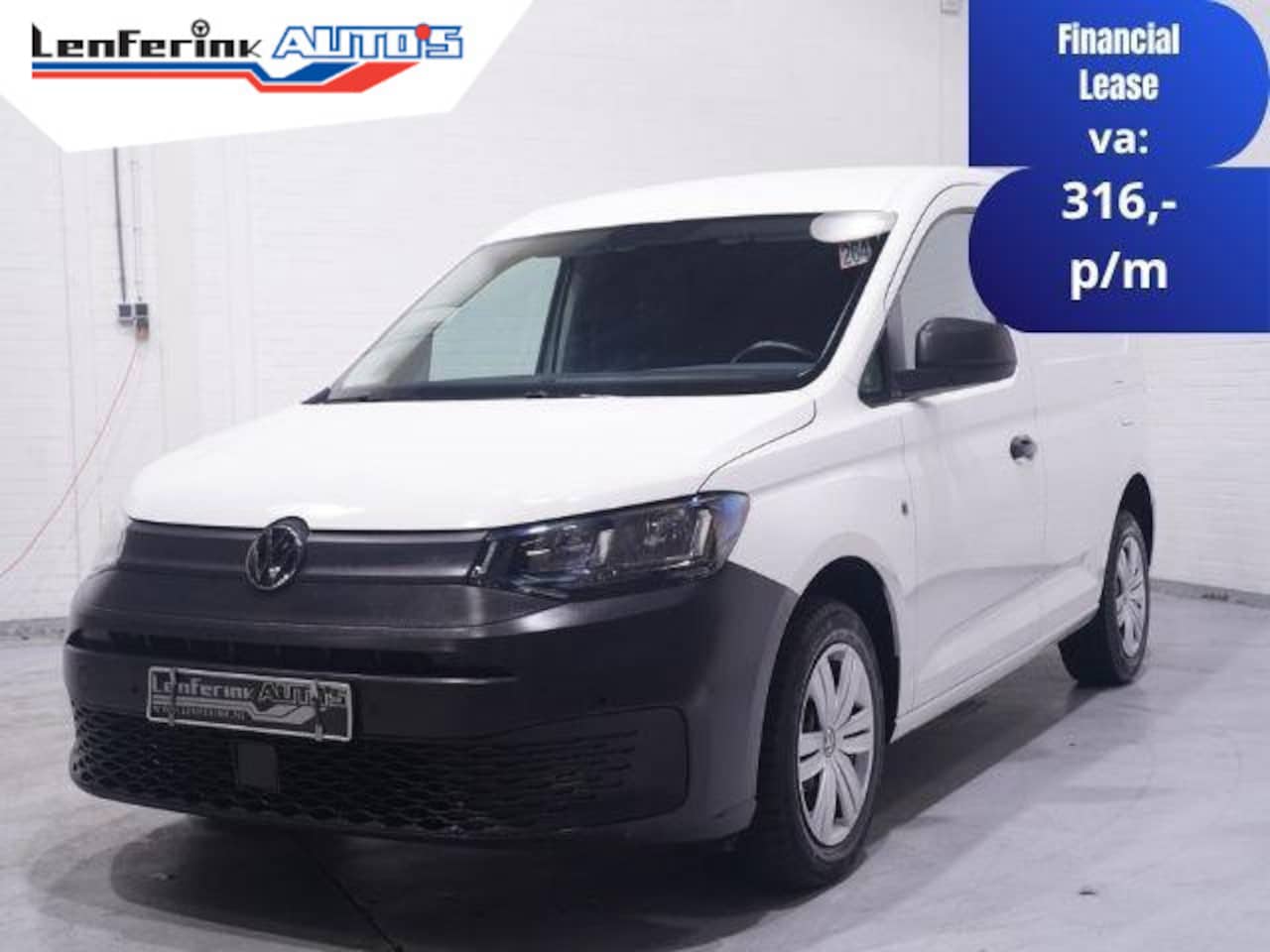 Volkswagen Caddy - 2.0 TDI 122 pk DSG Aut. Airco, Cruise control Laadruimte Pakket, PDC V+A - AutoWereld.nl