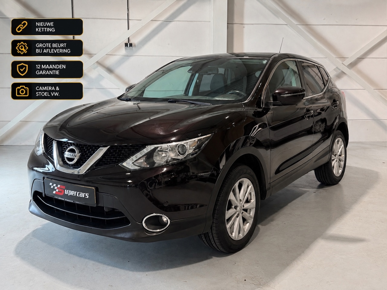 Nissan Qashqai - 1.2 Acenta - LED - Camera - Nieuwe Ketting! - Stoel VW - - AutoWereld.nl