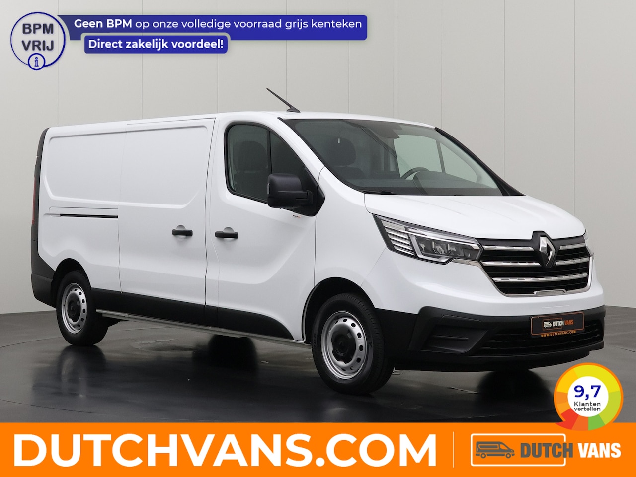 Renault Trafic - 2.0DCi 130PK Lang | 2xSchuifdeur | LED | Multimedia | Airco | Cruise | 3-Zits | Betimmerin - AutoWereld.nl
