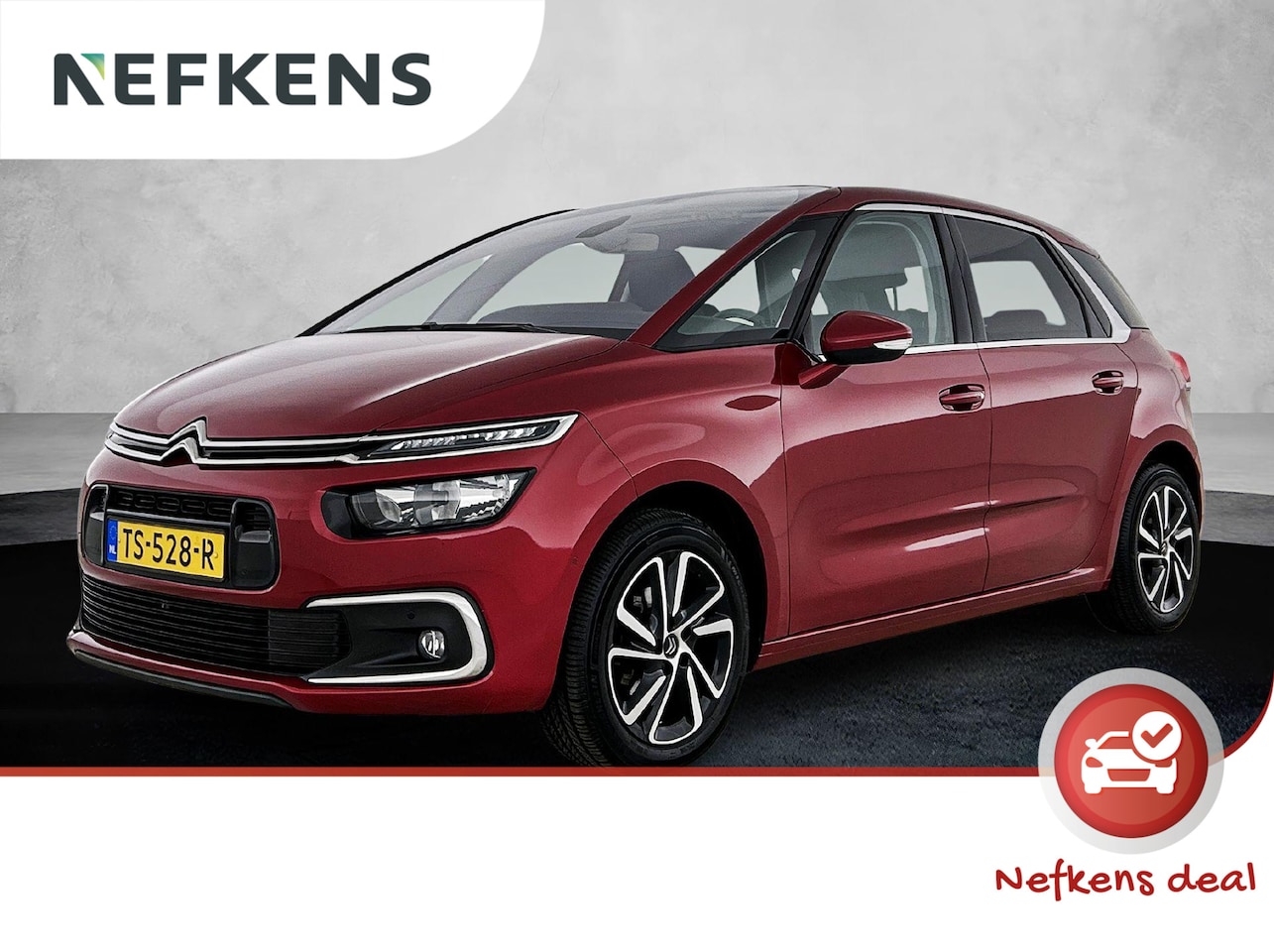 Citroën C4 SpaceTourer - 1.2 130pk Feel Automaat | LAGE KM | 1ste Eigenaar | Trekhaak | Navigatie | Climate Control - AutoWereld.nl
