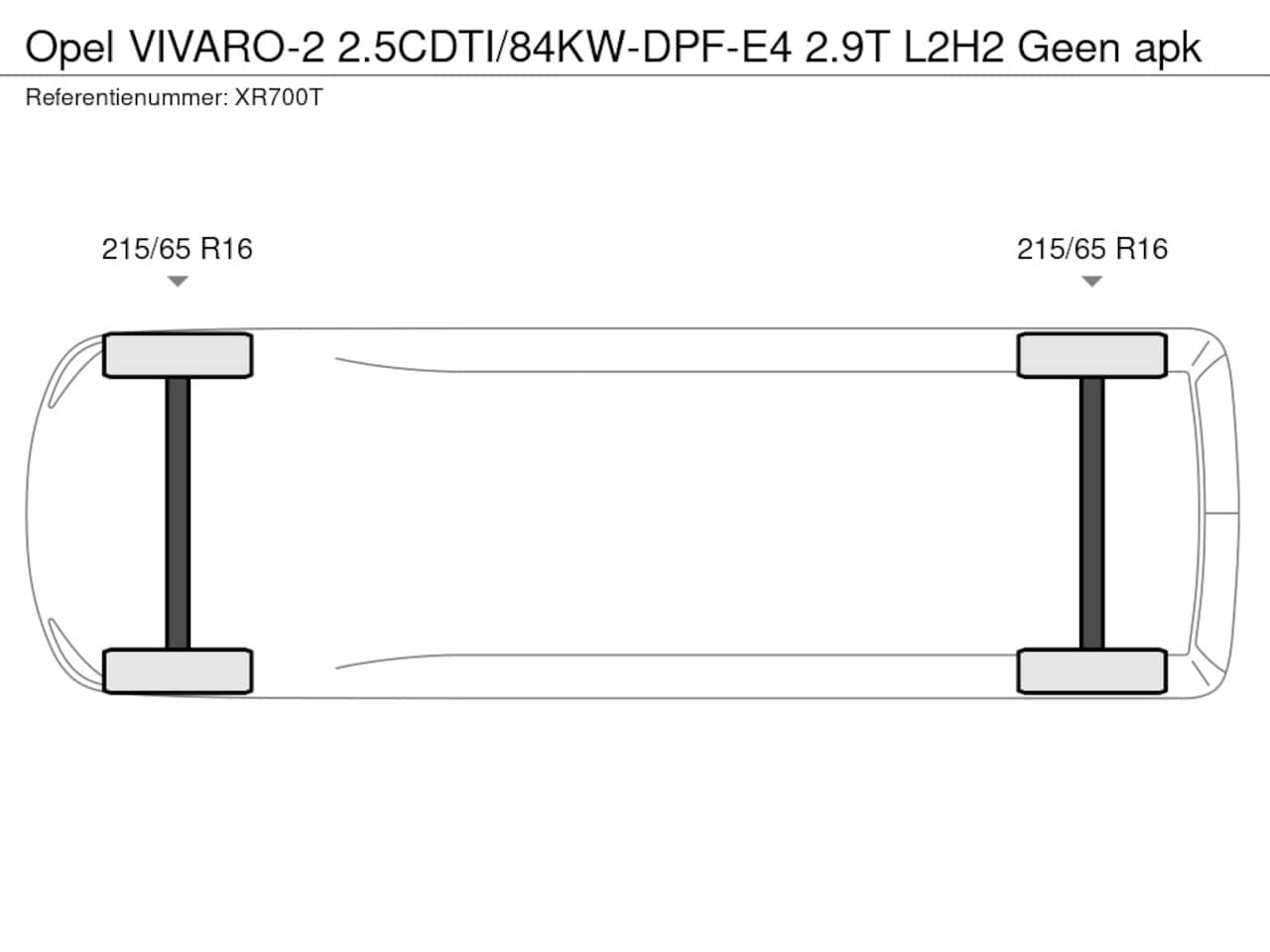 Opel Vivaro - VIVARO-2 2.5CDTI/84KW-DPF-E4 2.9T L2H2 Geen apk - AutoWereld.nl