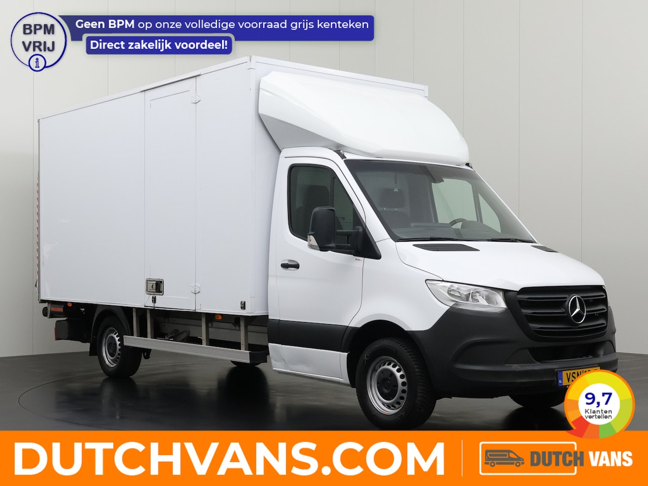 Mercedes-Benz Sprinter - 315CDI Automaat Bakwagen+Laadklep | 1006 Kg Laadvermogen | Dakspoiler | Airco | Zijdeur | - AutoWereld.nl
