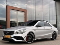 Mercedes-Benz CLA-Klasse - AMG 45 4MATIC MATGRIJS | Leder | Pano | Schaalstoelen | Harman / Kardon | Apple Carplay |
