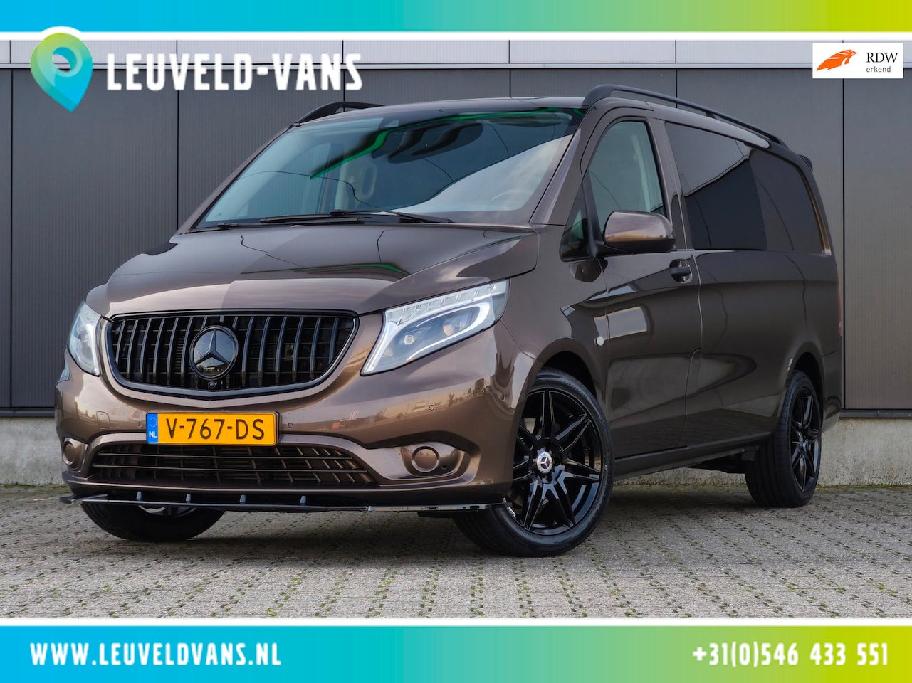 Mercedes-Benz Vito - Mercedes-Benz Vito 119CDI AUTOMAAT DUBBELE CABINE CLIMA CRUISE PDC - AutoWereld.nl