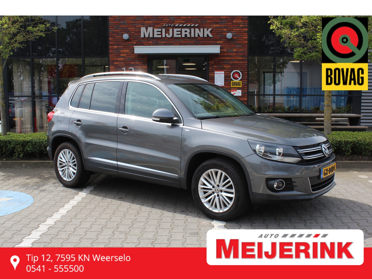 Volkswagen Tiguan - 1.4 TSI Edition Automaat Navigatie, Trekhaak - AutoWereld.nl