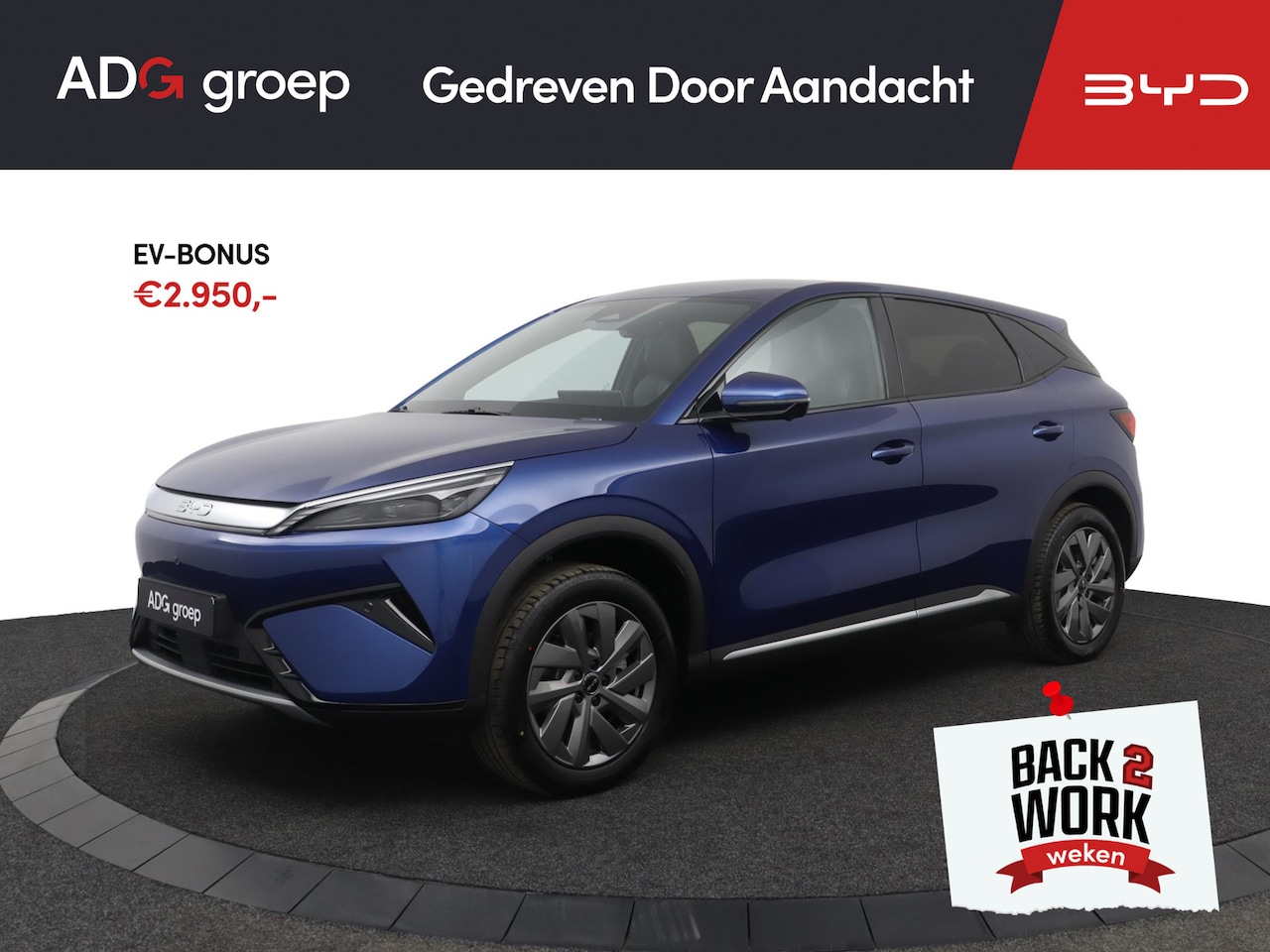 BYD ATTO 3 EVO - Design NIEUW | 510 WLTP | Apple Carplay | Navigatie | 360 graden camera | Trekgewicht 1.50 - AutoWereld.nl