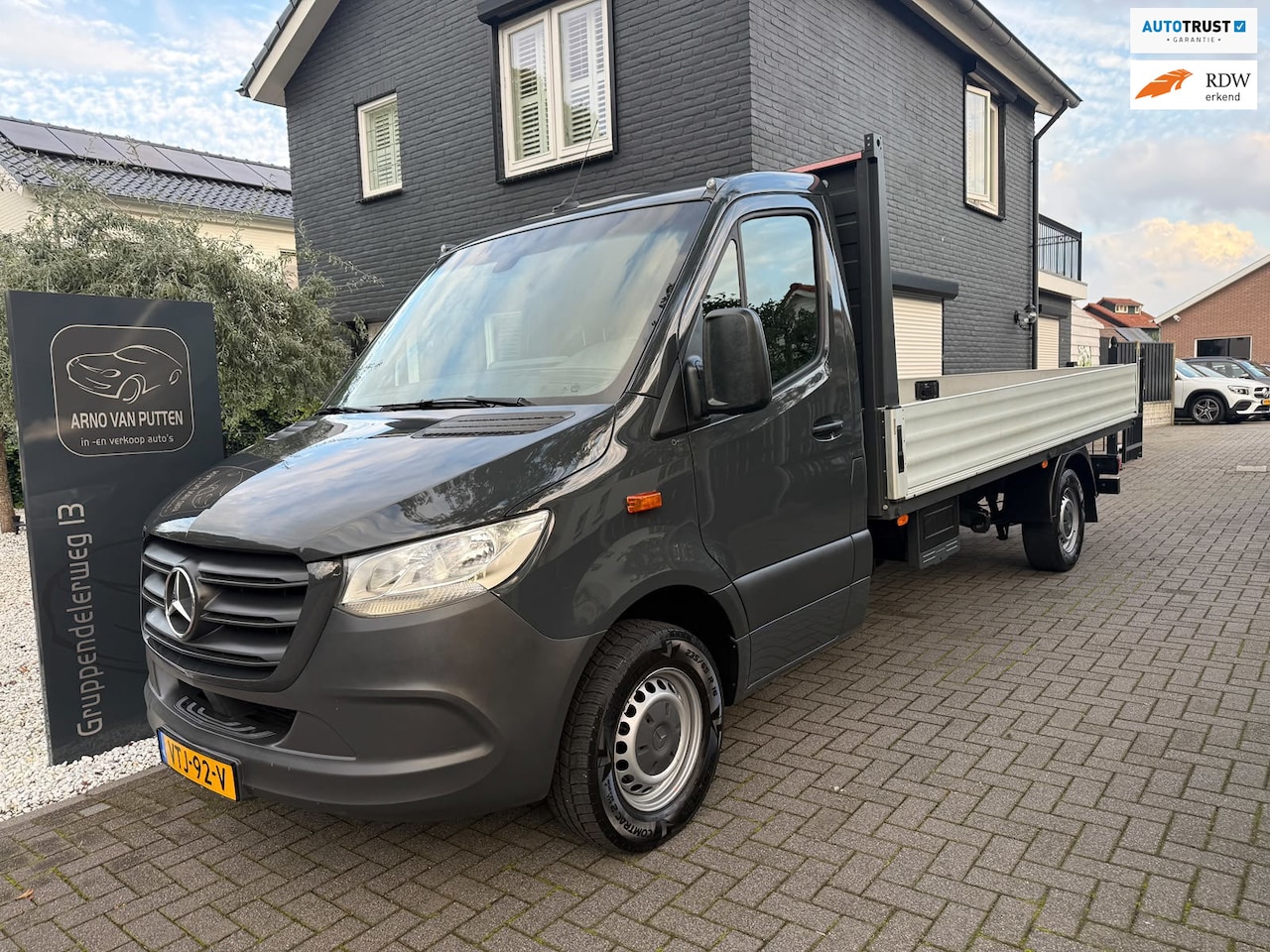 Mercedes-Benz Sprinter - 316 CDI Automaat / Open Laadbak / Airco / Cruise Control - AutoWereld.nl