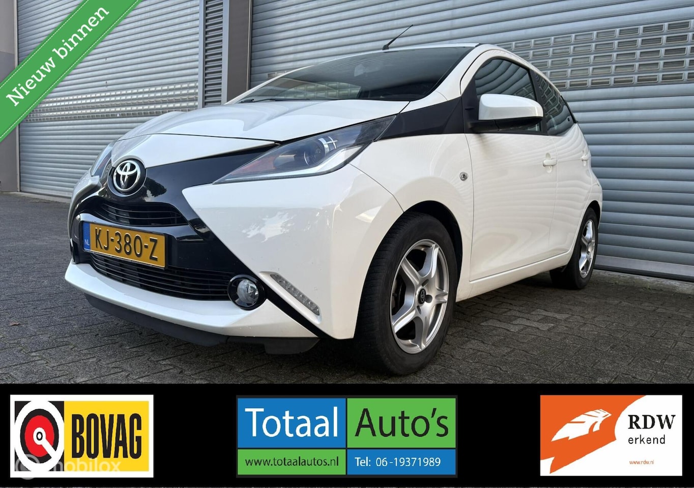 Toyota Aygo - 1.0 VVT-i x-Wave*P-CAM*NEDERLANDS*OPEN DAK - AutoWereld.nl
