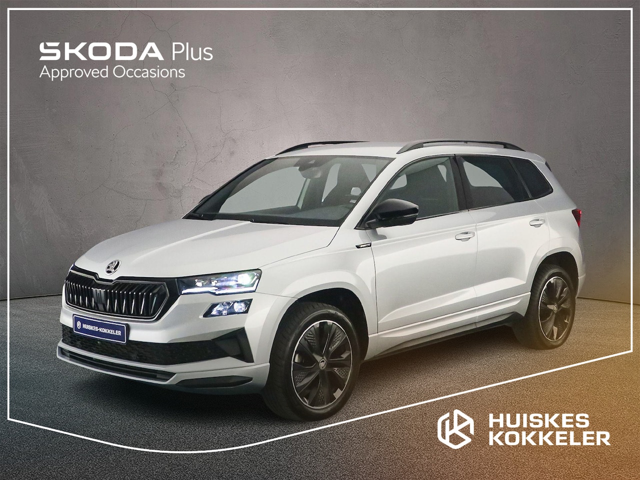 Skoda Karoq - 1.5 TSI ACT Sportline Business 150pk DSG Automaat, Trekhaak, Adaptive cruise control, Acht - AutoWereld.nl