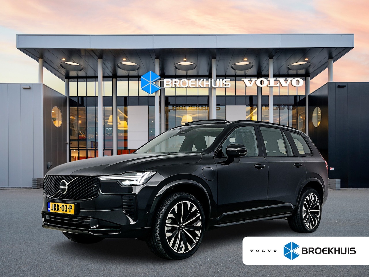 Volvo XC90 - T8 Recharge Ultra Dark | 21" | Luchtvering | Bowers & Wilkins | Trekhaak | Geventileerd Na - AutoWereld.nl