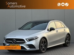 Mercedes-Benz A-klasse - 250 e AMG Night Premium Plus | Panorama | Sfeer | 360 Cam | Distronic | Apple CarPlay