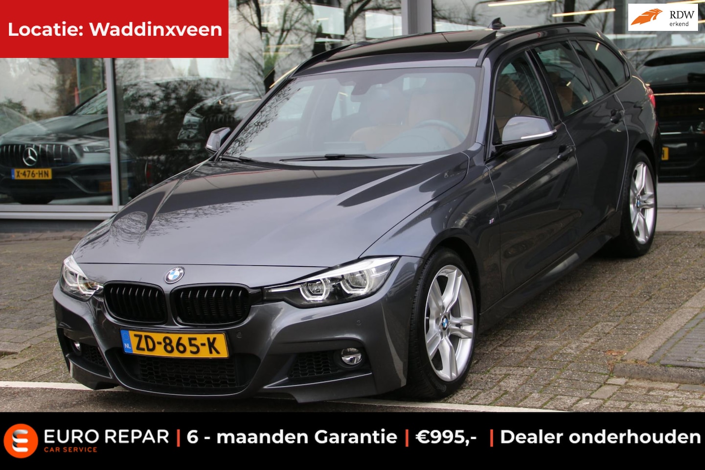 BMW 3-serie Touring - 318i M-PAKKET PANO-DAK NL-AUTO NAP CAMERA! - AutoWereld.nl
