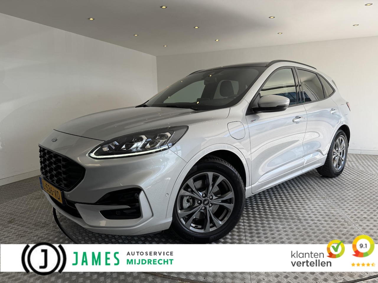 Ford Kuga - 2.5 PHEV E-CVT 225pk ST-Line Trekhaak, Panodak - AutoWereld.nl