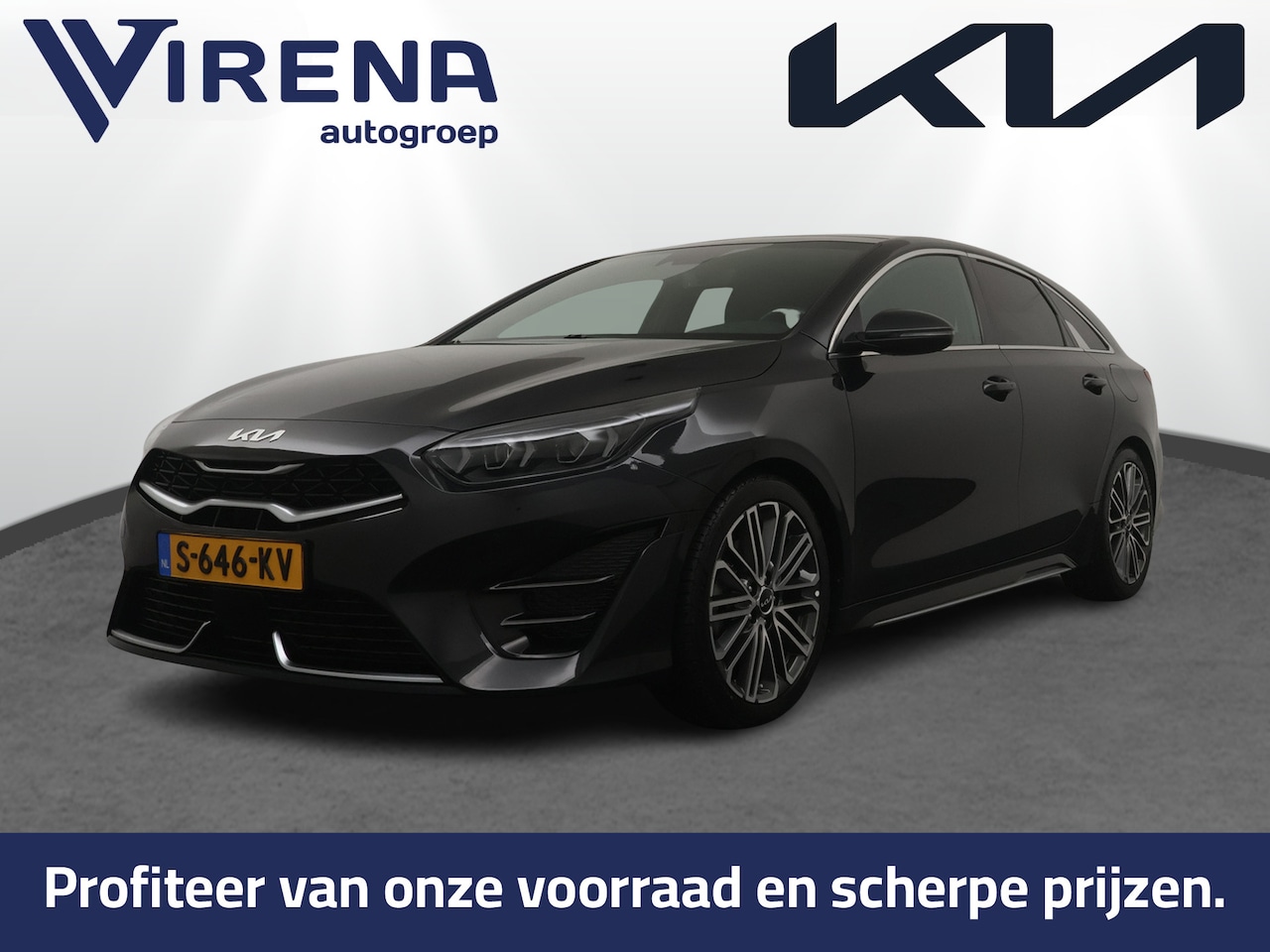 Kia Pro cee'd - 1.5 T-GDi GT-Line Navigatie - Achteruitrijcamera - Climate control - Stoelverwarming - Stu - AutoWereld.nl