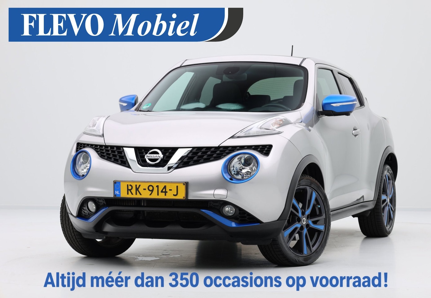 Nissan Juke - 1.2 DIG-T S/S Tekna Leer|Pano/schuifdak|360 cam|18" LMV - AutoWereld.nl