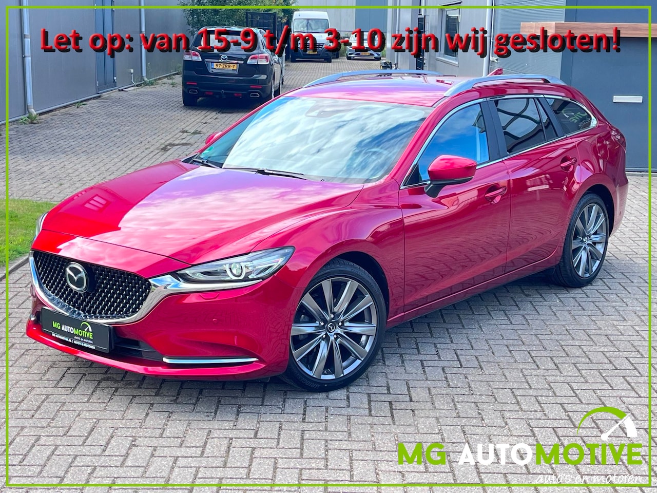 Mazda 6 Sportbreak - 2.0 SkyActiv-G 165 Signature | HUD | LED | BTW | Memory | 18.800 km!!! - AutoWereld.nl