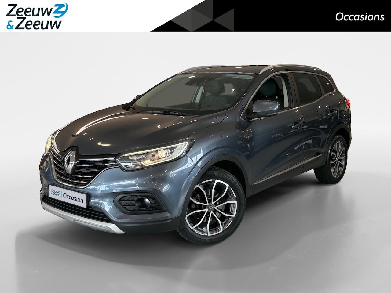 Renault Kadjar - 1.3 TCe Intens *Automaat*Navi*Climate*Parkeersensoren*Half Leer*Cruise - AutoWereld.nl